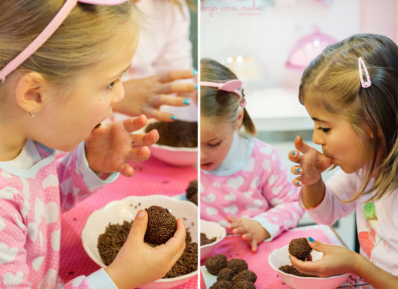  trufas de chocolate para hacer con niños