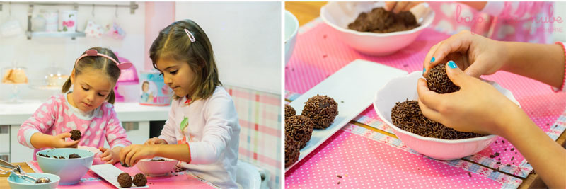  trufas de chocolate para hacer con niños