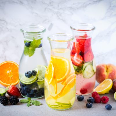 Agua de frutas, para supervitaminarse y mineralizarse